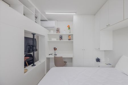 Studio para alugar com 23m², 1 quarto e sem vaga Studio para alugar com 23m², 1 quarto e sem vagaQuarto