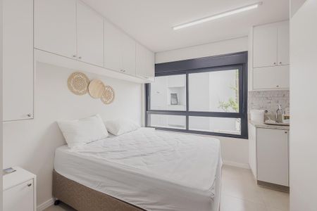 Studio para alugar com 23m², 1 quarto e sem vaga Studio para alugar com 23m², 1 quarto e sem vagaQuarto