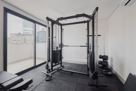 Studio para alugar com 23m², 1 quarto e sem vaga Studio para alugar com 23m², 1 quarto e sem vagaAcademia