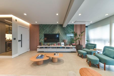 Sala de apartamento à venda com 2 quartos, 134m² em Chácara Santo Antônio (zona Sul), São Paulo