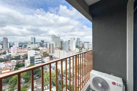 Varanda de apartamento para alugar com 1 quarto, 29m² em Pinheiros, São Paulo