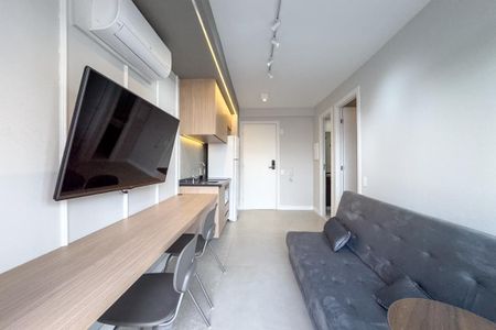 Sala de apartamento para alugar com 1 quarto, 29m² em Pinheiros, São Paulo