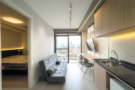 Sala de apartamento para alugar com 1 quarto, 29m² em Pinheiros, São Paulo