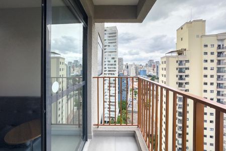 Varanda de apartamento para alugar com 1 quarto, 29m² em Pinheiros, São Paulo
