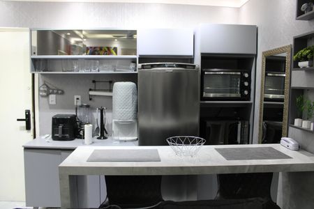 Studio à venda com 27m², 1 quarto e sem vagaCozinha