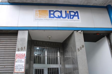 Studio à venda com 27m², 1 quarto e sem vagaFachada