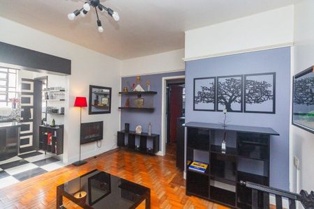 Sala  de apartamento para alugar com 2 quartos, 79m² em Santa Cecília, Porto Alegre