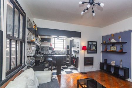 Sala  de apartamento para alugar com 2 quartos, 79m² em Santa Cecília, Porto Alegre