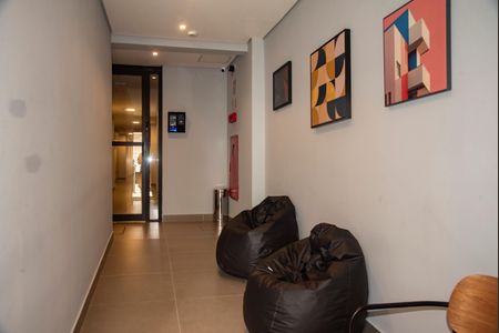 Studio à venda com 25m², 1 quarto e sem vagaHall social/Hall de entrada