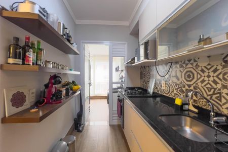 Apartamento à venda com 43m², 1 quarto e 1 vagaCozinha e área de serviço 