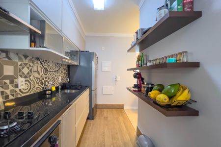 Apartamento à venda com 43m², 1 quarto e 1 vagaCozinha e área de serviço 