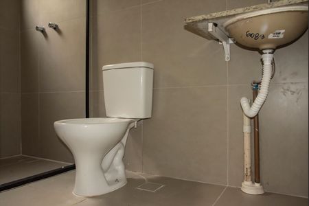 Banheiro de kitnet/studio à venda com 1 quarto, 41m² em Vila da Saúde, São Paulo