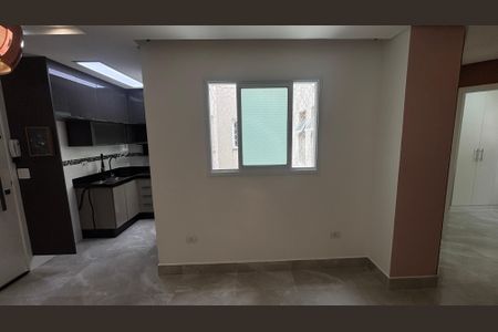 Sala - Sala de Jantar  de apartamento à venda com 3 quartos, 90m² em Campestre, Santo André