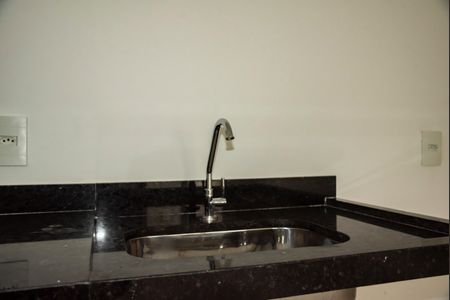 Studio à venda com 43m², 1 quarto e sem vagaCozinha