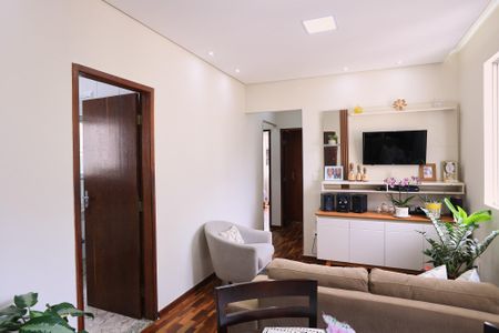 Sala de apartamento à venda com 3 quartos, 65m² em União, Belo Horizonte