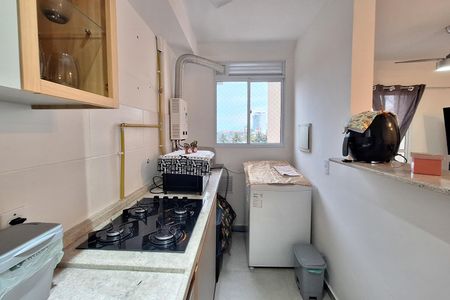 Cozinha de apartamento para alugar com 2 quartos, 47m² em Figueira, Duque de Caxias