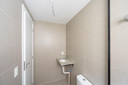 Banheiro Social de kitnet/studio à venda com 1 quarto, 41m² em Vila da Saúde, São Paulo