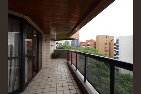Varanda da Sala de apartamento à venda com 3 quartos, 212m² em Jardim Vitória Régia, São Paulo