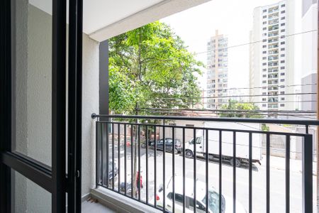 Studio à venda com 30m², 1 quarto e sem vagaVaranda