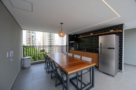 Studio à venda com 30m², 1 quarto e sem vagaChurrasqueira