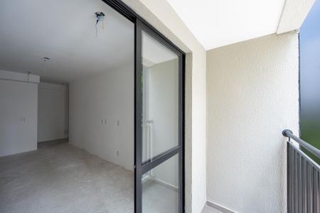 Studio à venda com 30m², 1 quarto e sem vagaVaranda