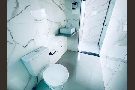 Banheiro de casa para alugar com 1 quarto, 95m² em Jardim Bom Clima, Guarulhos