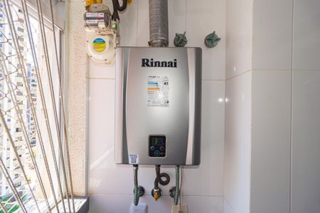 Apartamento à venda com 92m², 2 quartos e 2 vagasDetalhe - Área de Serviço