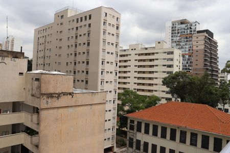 Vista da Varanda de kitnet/studio para alugar com 1 quarto, 33m² em Consolação, São Paulo