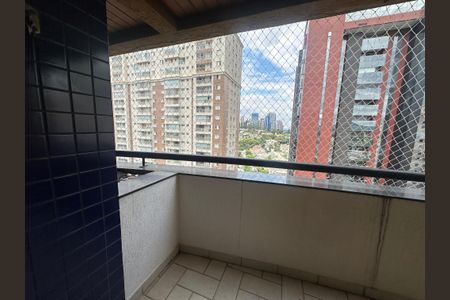 Varanda da Sala de apartamento à venda com 3 quartos, 90m² em Empresarial 18 do Forte, Barueri