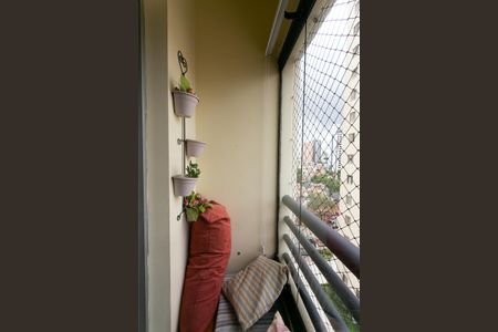 Varanda da Sala de apartamento à venda com 2 quartos, 54m² em Vila Carrão, São Paulo
