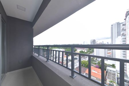 Varanda de kitnet/studio para alugar com 1 quarto, 22m² em Santo Amaro, São Paulo