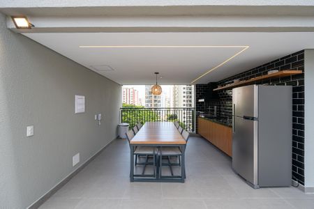 Studio à venda com 30m², 1 quarto e sem vagaChurrasqueira