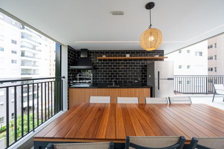 Studio à venda com 30m², 1 quarto e sem vagaChurrasqueira