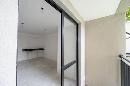 Studio à venda com 30m², 1 quarto e sem vagaVaranda
