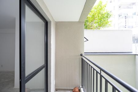 Studio à venda com 30m², 1 quarto e sem vagaVaranda