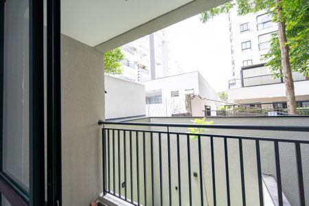 Studio à venda com 30m², 1 quarto e sem vagaVaranda