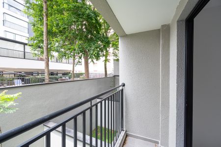 Studio à venda com 30m², 1 quarto e sem vagaVaranda