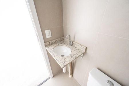 Banheiro Social de kitnet/studio à venda com 1 quarto, 26m² em Vila da Saúde, São Paulo