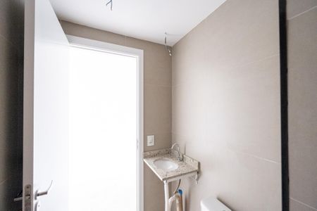 Banheiro Social de kitnet/studio à venda com 1 quarto, 26m² em Vila da Saúde, São Paulo