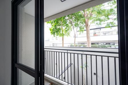 Studio à venda com 29m², 1 quarto e sem vagaVaranda