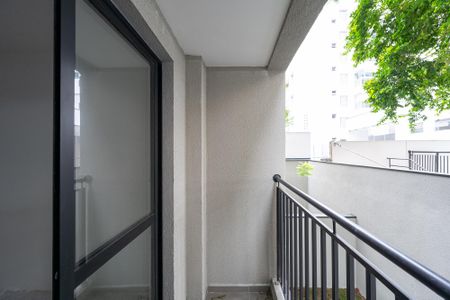 Studio à venda com 29m², 1 quarto e sem vagaVaranda