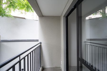 Studio à venda com 29m², 1 quarto e sem vagaVaranda