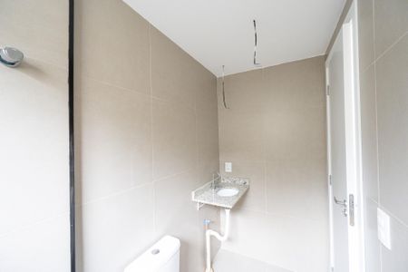 Banheiro Social de kitnet/studio à venda com 1 quarto, 25m² em Vila da Saúde, São Paulo