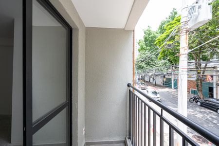 Studio à venda com 29m², 1 quarto e sem vagaVaranda