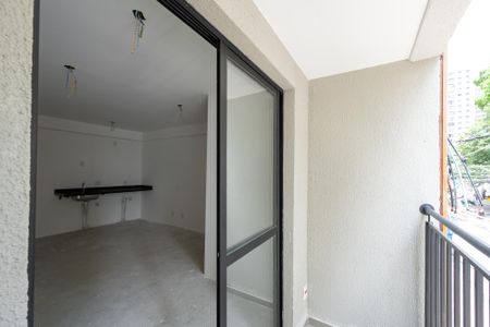Studio à venda com 29m², 1 quarto e sem vagaVaranda