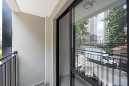 Studio à venda com 29m², 1 quarto e sem vagaVaranda