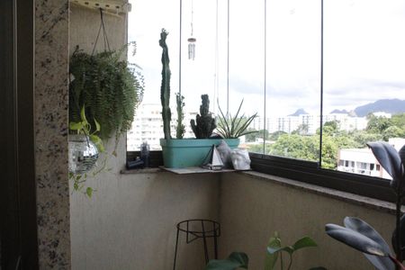 Varanda da Sala de apartamento para alugar com 2 quartos, 68m² em Pechincha, Rio de Janeiro