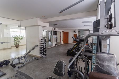 Apartamento para alugar com 45m², 1 quarto e 1 vaga Apartamento para alugar com 45m², 1 quarto e 1 vagaÁrea comum - Academia