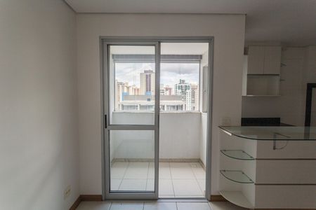 Varanda na Sala de apartamento para alugar com 1 quarto, 45m² em Lourdes, Belo Horizonte