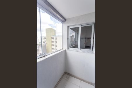 Varanda na Sala de apartamento para alugar com 1 quarto, 45m² em Lourdes, Belo Horizonte